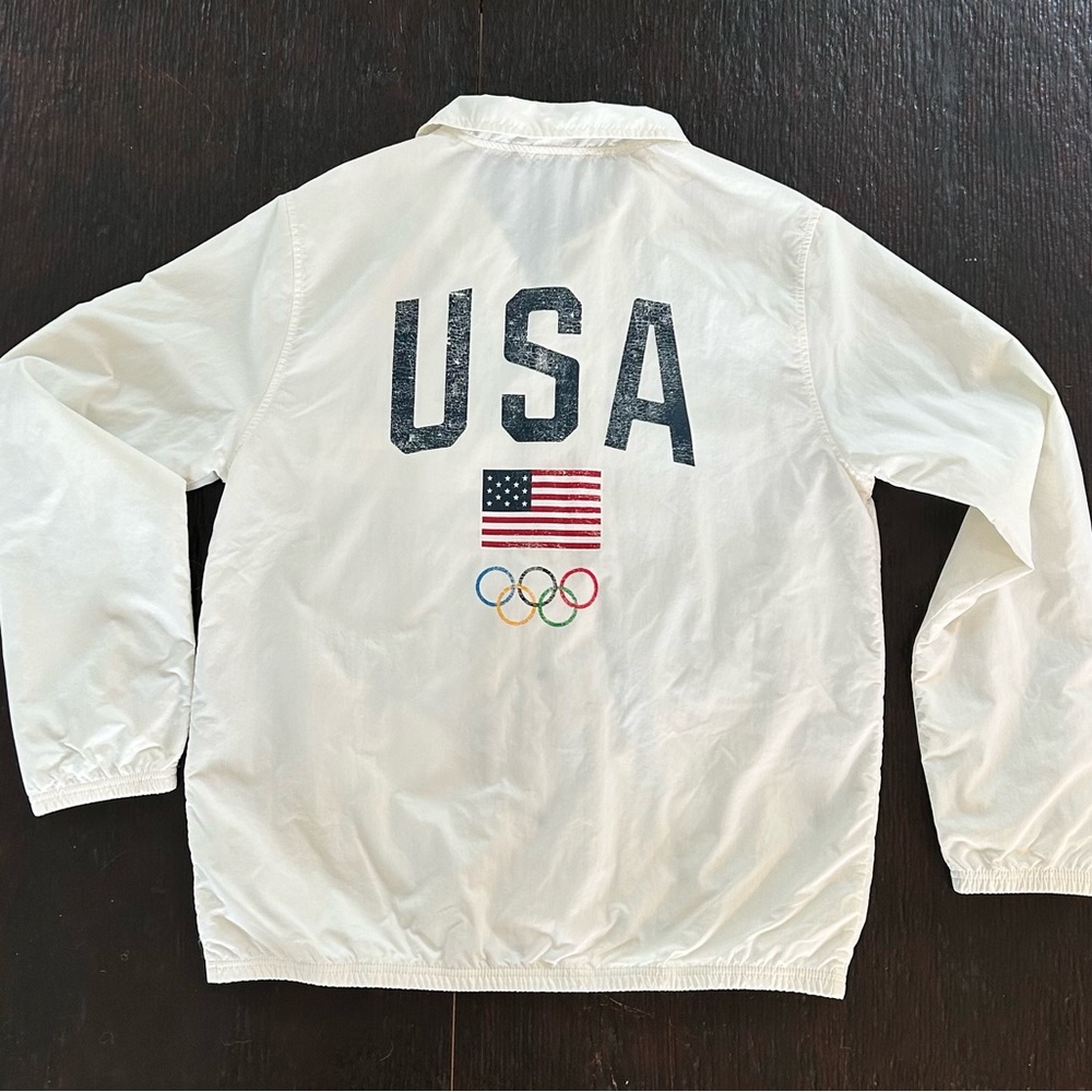 PacSun Team USA Coaches lightweight Jacket/windbreaker Unisex size L